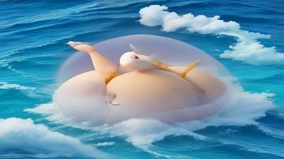 研究人员在电脑屏幕前分析性母词向量三维可视化图谱，深色背景下发光的节点网络图，科技感强烈